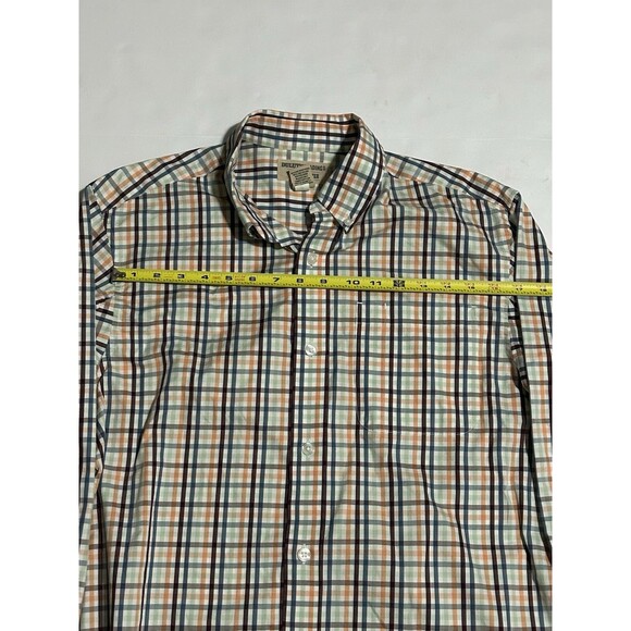 Duluth Trading Co Wrinkle Fighter Long Sleeve Button Down Men’s Large L  Plaid - Picture 5 of 10